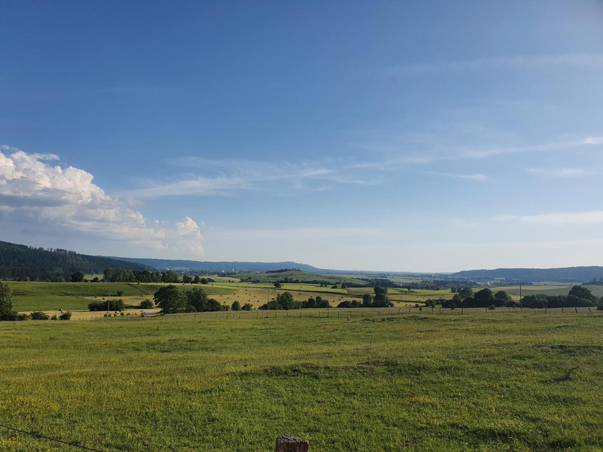 Gite Chez La So ! Avec Visite A La Ferme Arcon  Luaran gambar